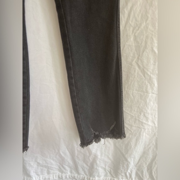 Good American Black Straight Leg Jeans Size 27 - Picture 12 of 16